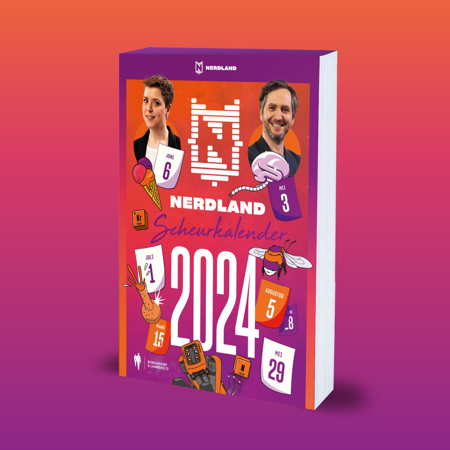 Nerdland scheurkalender 2024