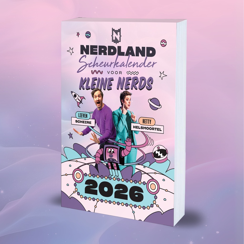 Nerdland Scheurkalender voor Kleine Nerds 2026